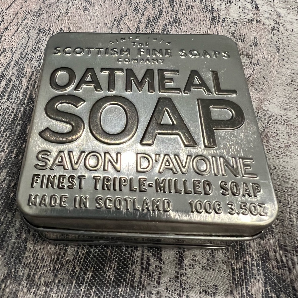 The Scottish Fine Soaps Company Oatmeal Soap In A Tin